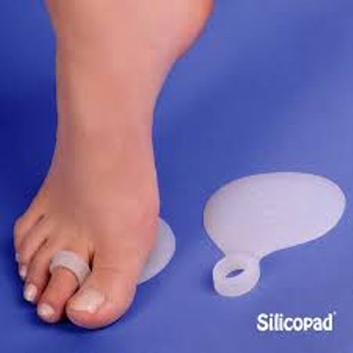 SILICONE METATARSAL PAD WITH RING