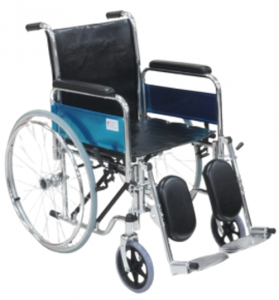 KME 902C-WHEELCHAIR ARM & FOOT REST REMOVABLE